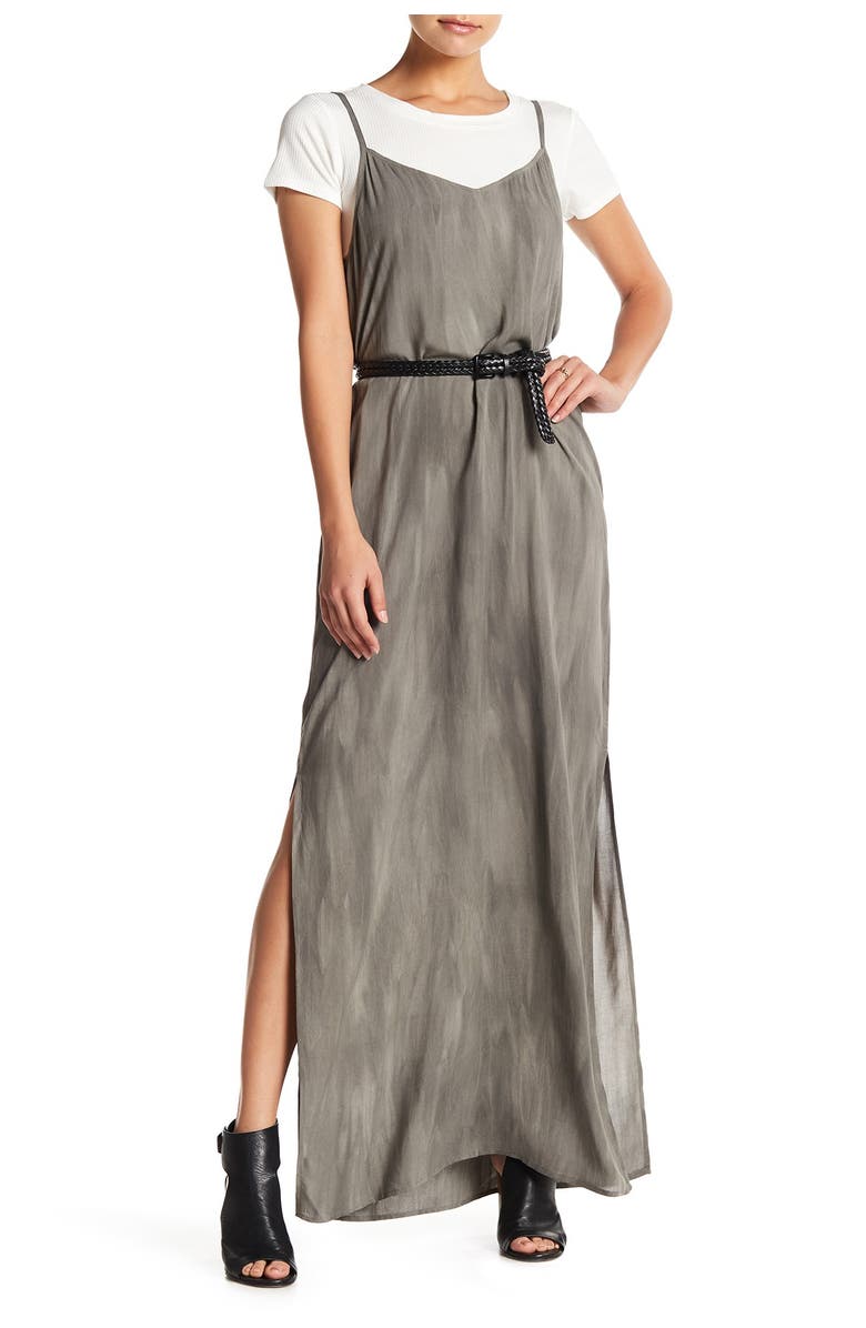 Socialite 2-For-1 Rib Knit Cami Dress, Main, color, 