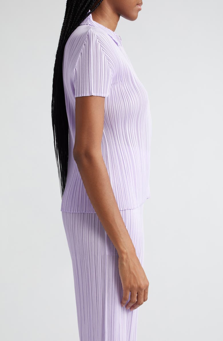 Pleats Please Issey Miyake Monthly Colors April Pleated Top, Alternate, color, 