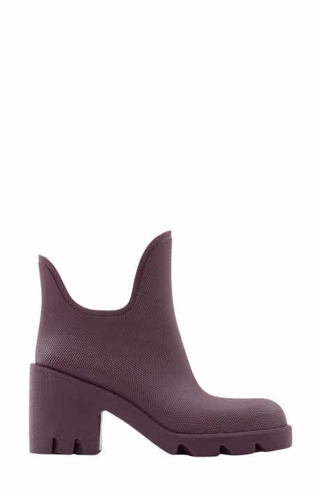 Burberry Marsh Textured Ankle Boot