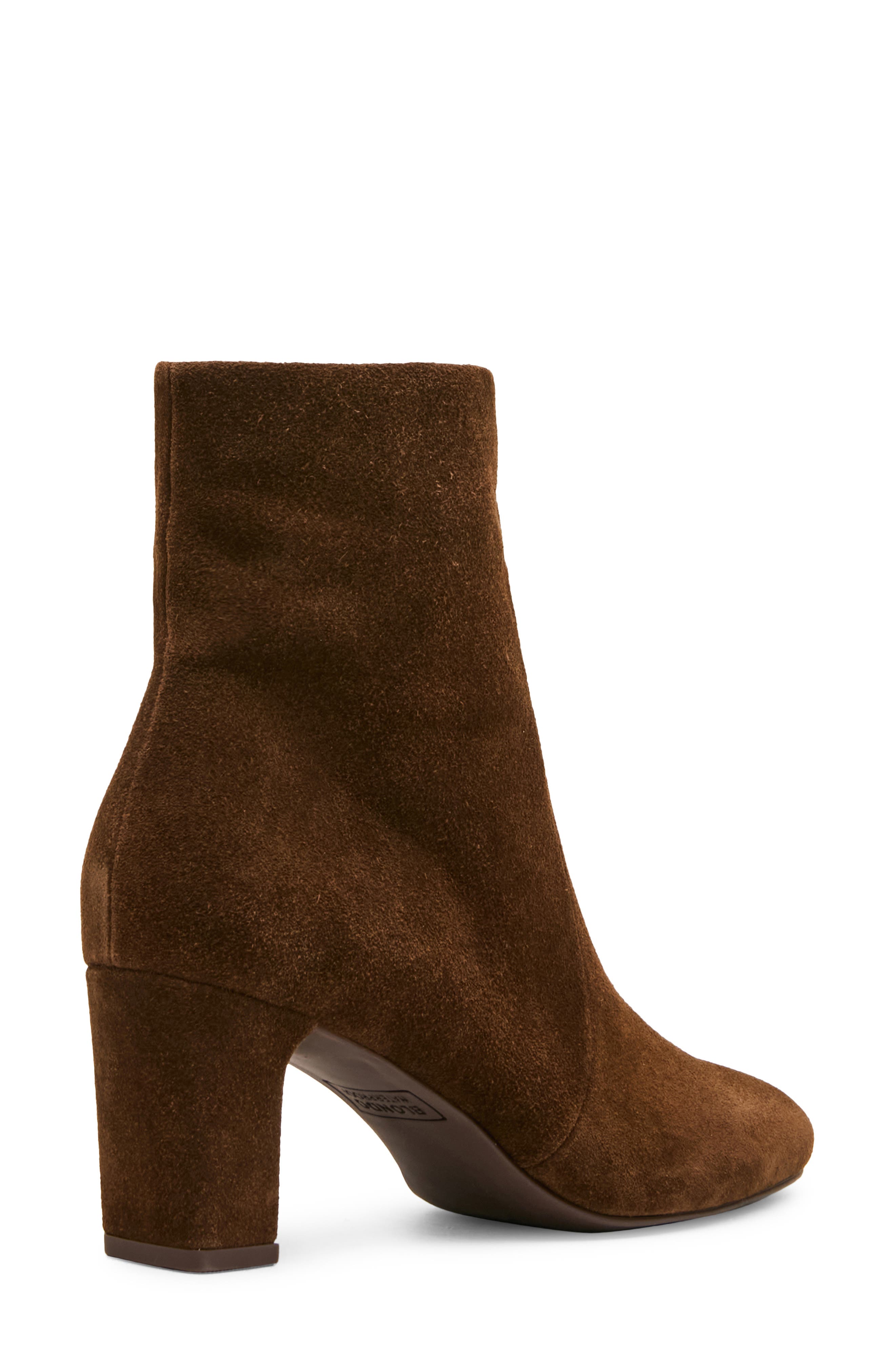 Mara Waterproof Bootie, Alternate, color, CHOCOLATE SUEDE