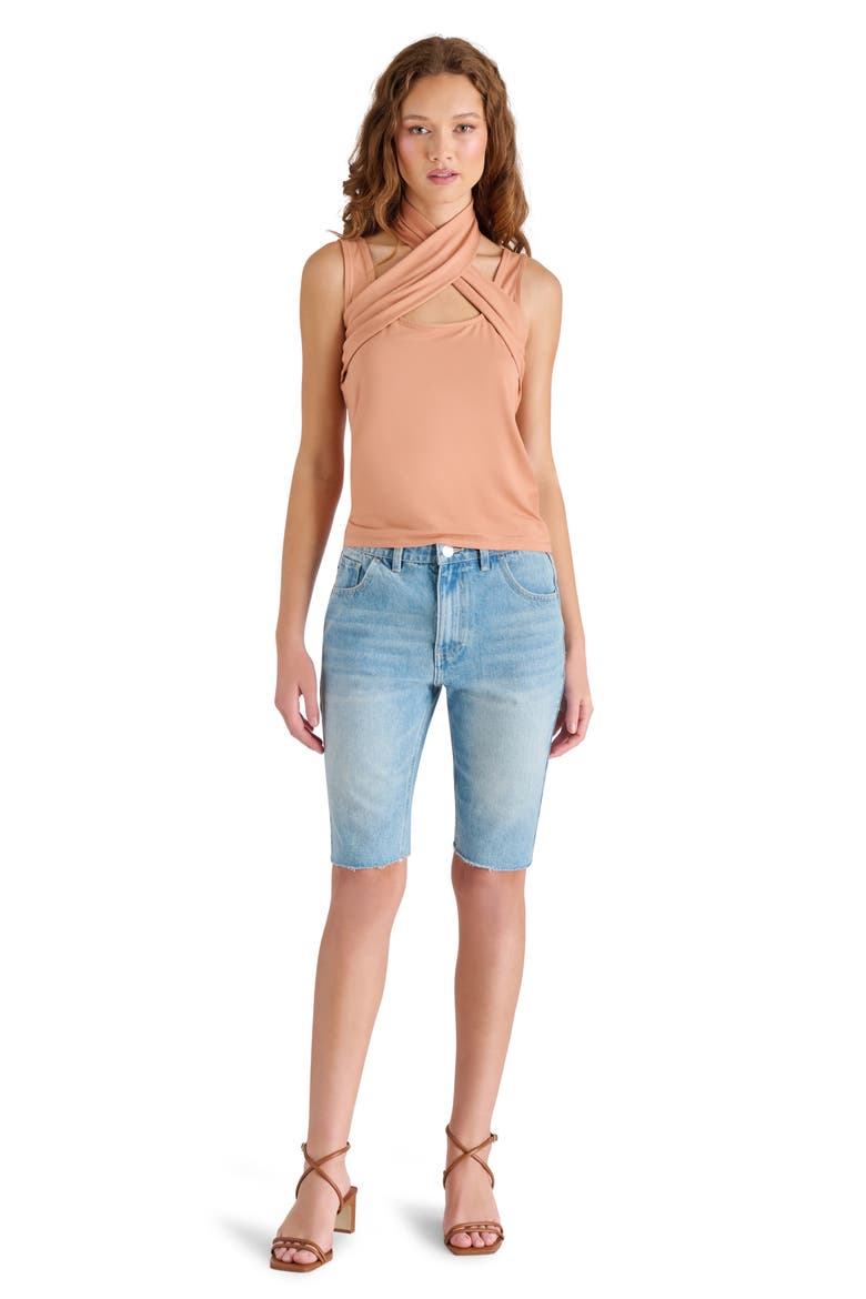 Percy Sleeveless Top, Alternate, color, CLAY