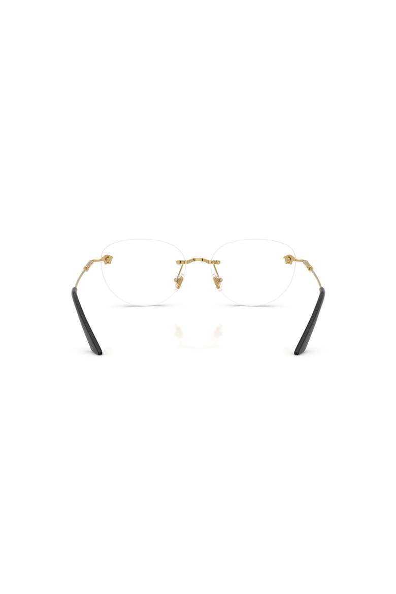 55mm Round optical glasses, Alternate, color, Gold