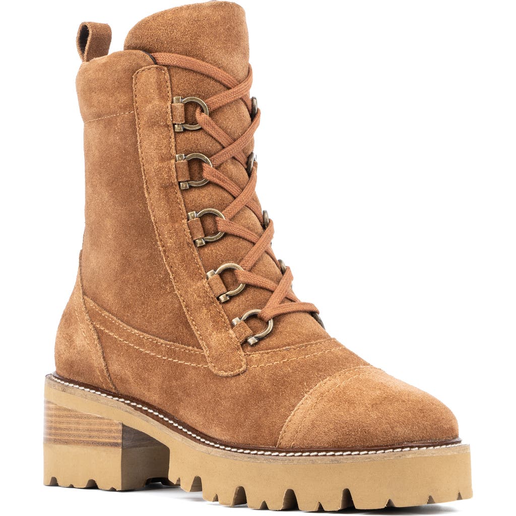 Vintage Foundry Eleonora Lug Boot In Tan