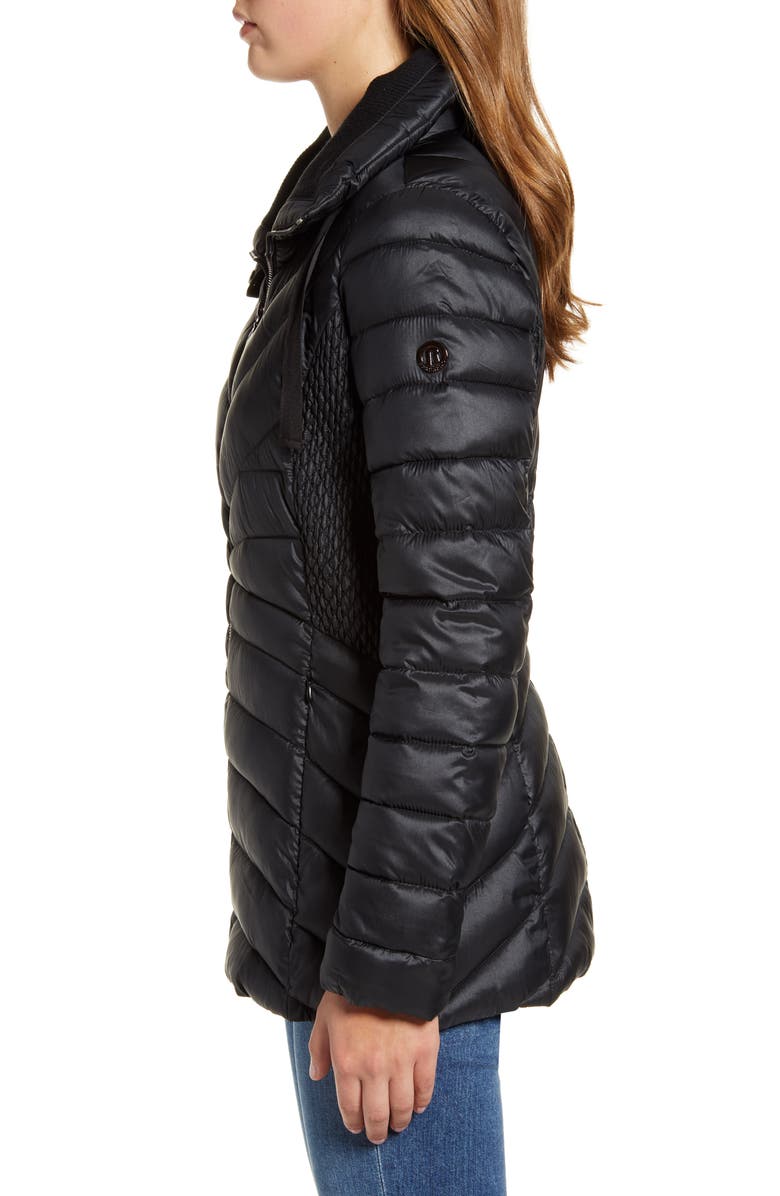 Bernardo Packable Water Resistant Puffer Jacket, Alternate, color, 