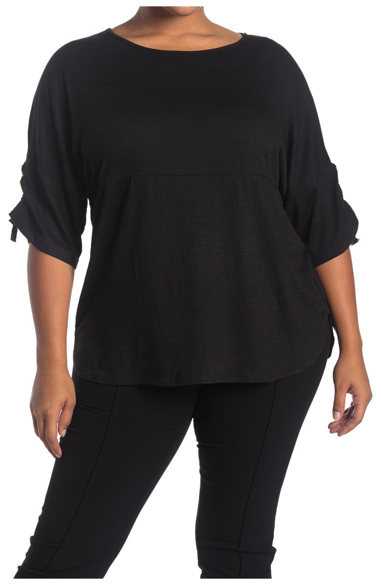 MAX STUDIO Cinch Sleeve Top, Main, color,