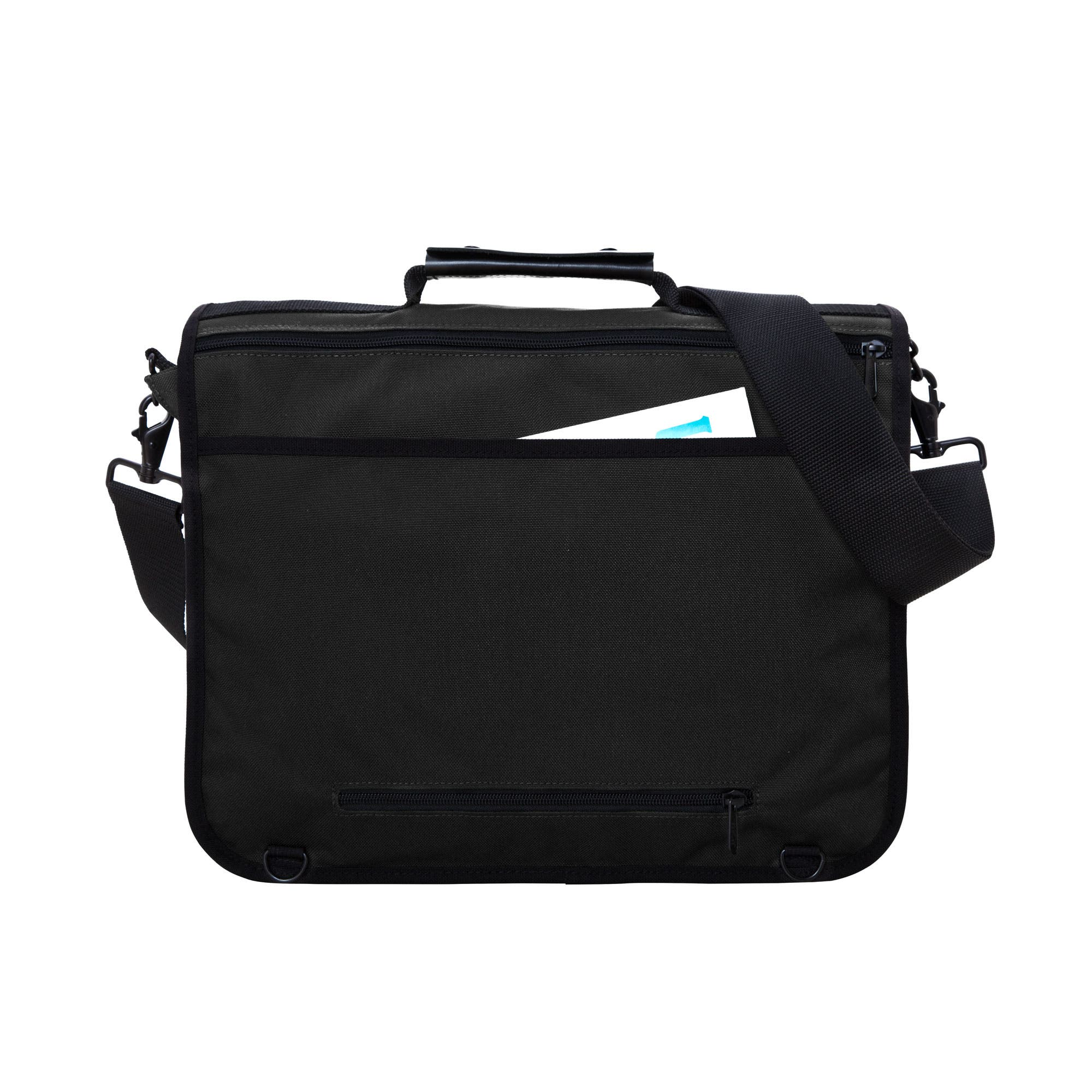 Manhattan Portage The Wallstreeter 3-Way Carry Bag, Alternate, color, Black