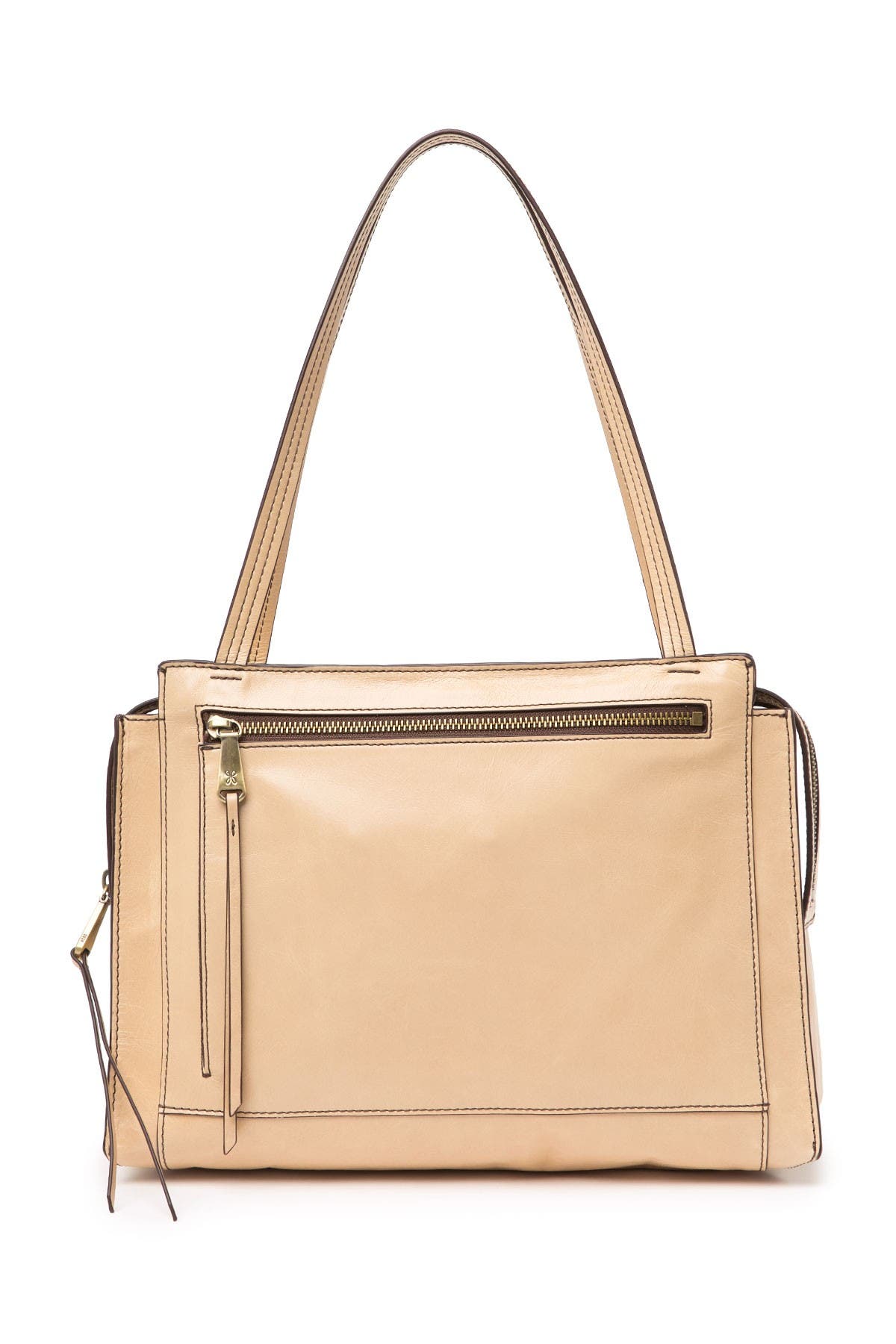Affinity Leather Shoulder Bag, Main, color, PARCHMENT