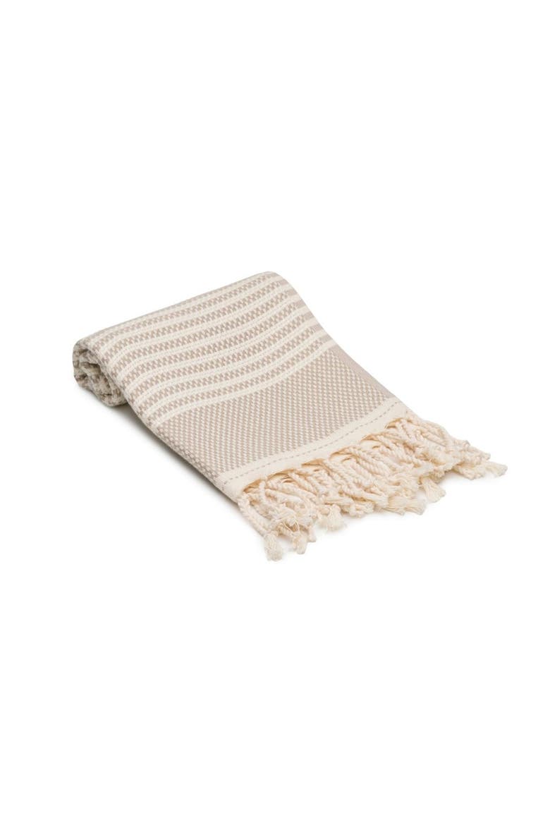 Zipper Turkish Cotton Hand & Kitchen Towel Bundle, Alternate, color, Sand