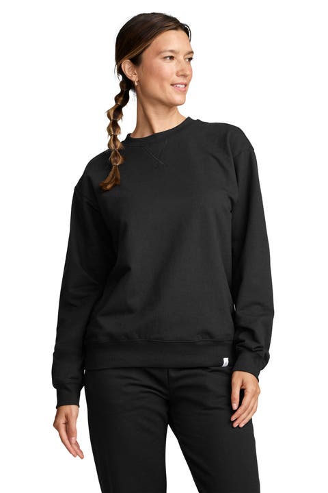 Womens Unwind Lounge Crew Sweatshirt