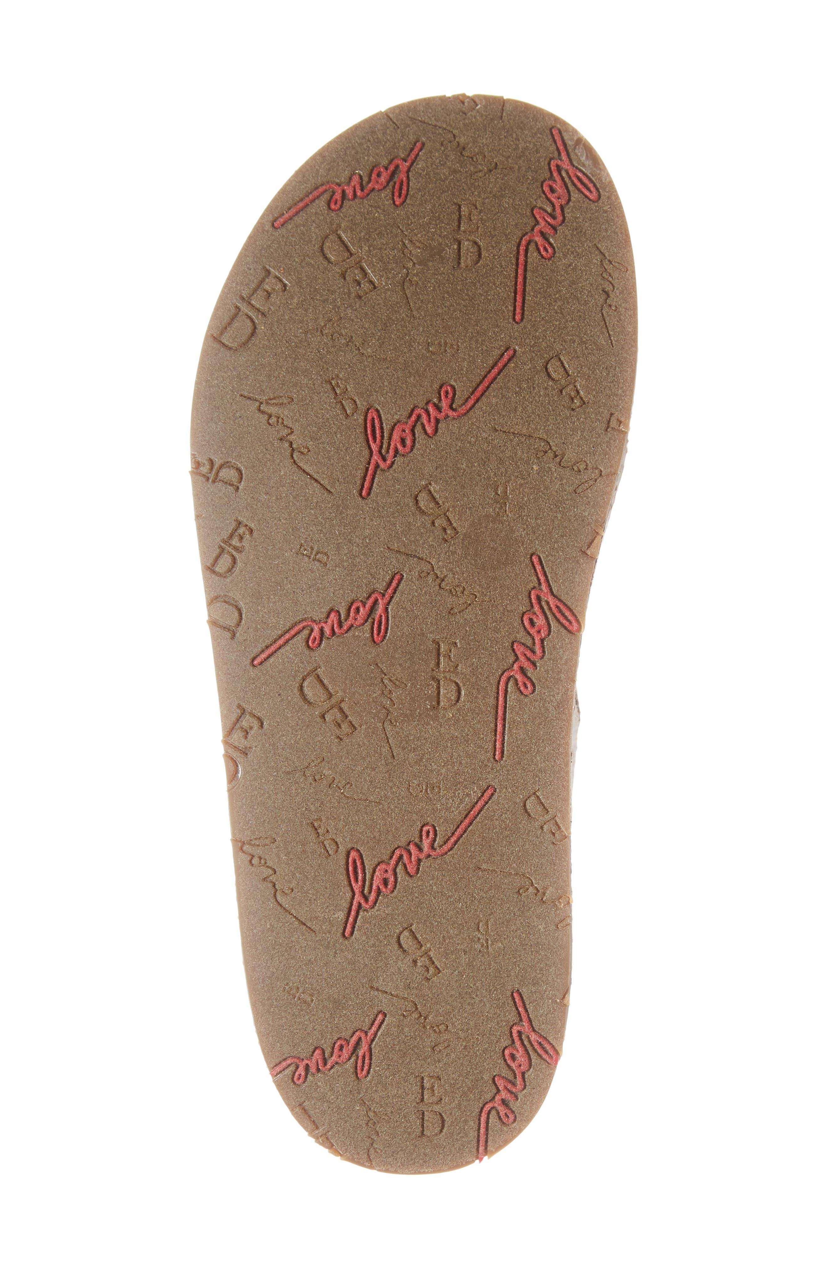 'Tillie' Scuff Slipper, Alternate, color, SALMON FABRIC