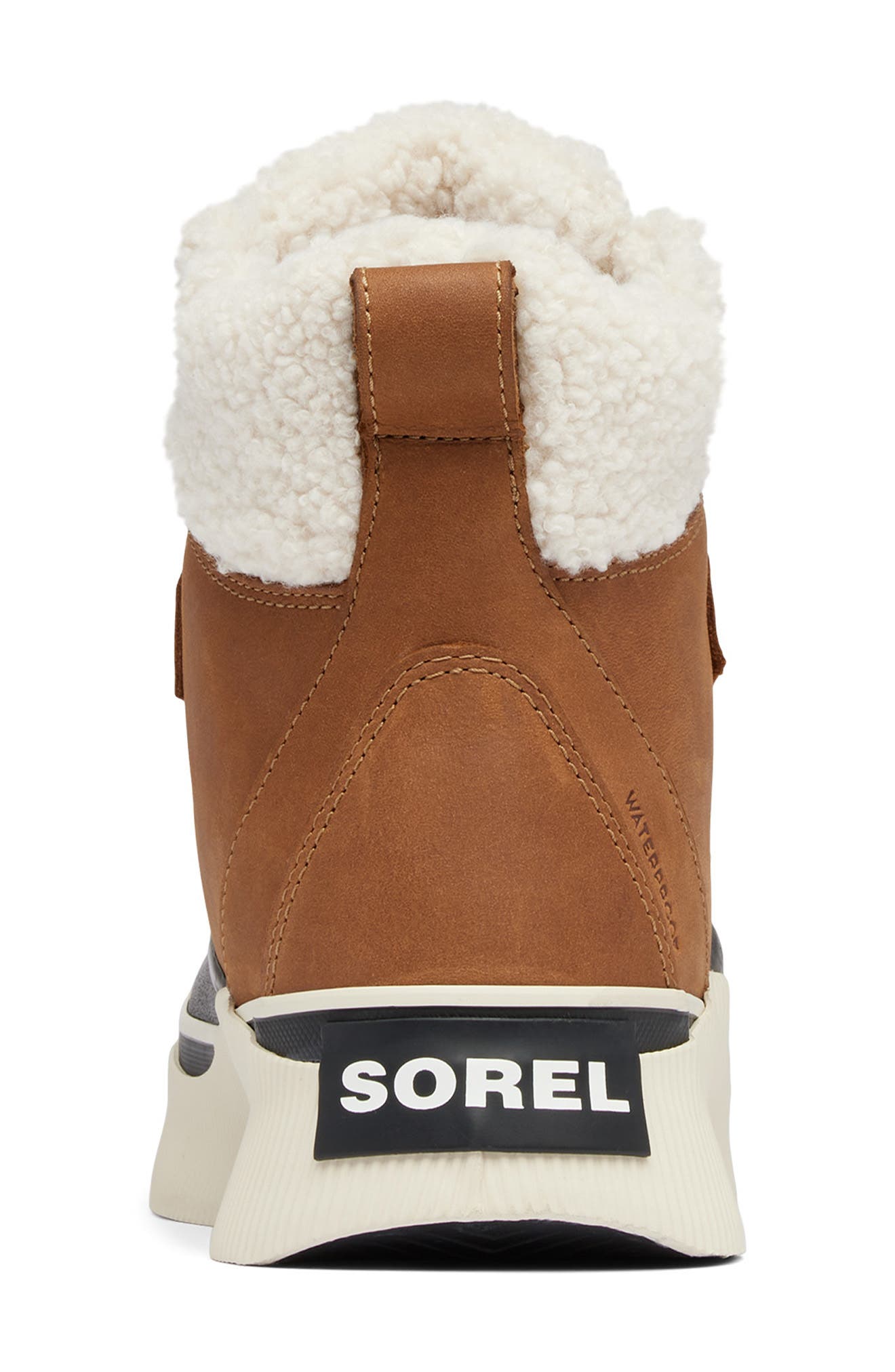 SOREL Out N About IV Chillz Waterproof Duck Boot, Alternate, color, Taffy/ Black