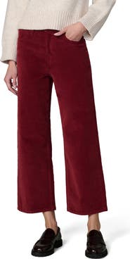 Joe's Jeans The Blake High Waist Crop Wide Leg Corduroy Jeans