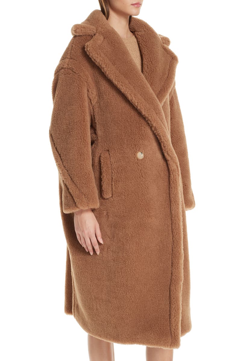 Max Mara Teddy Bear Icon Faux Fur Coat, Alternate, color, 