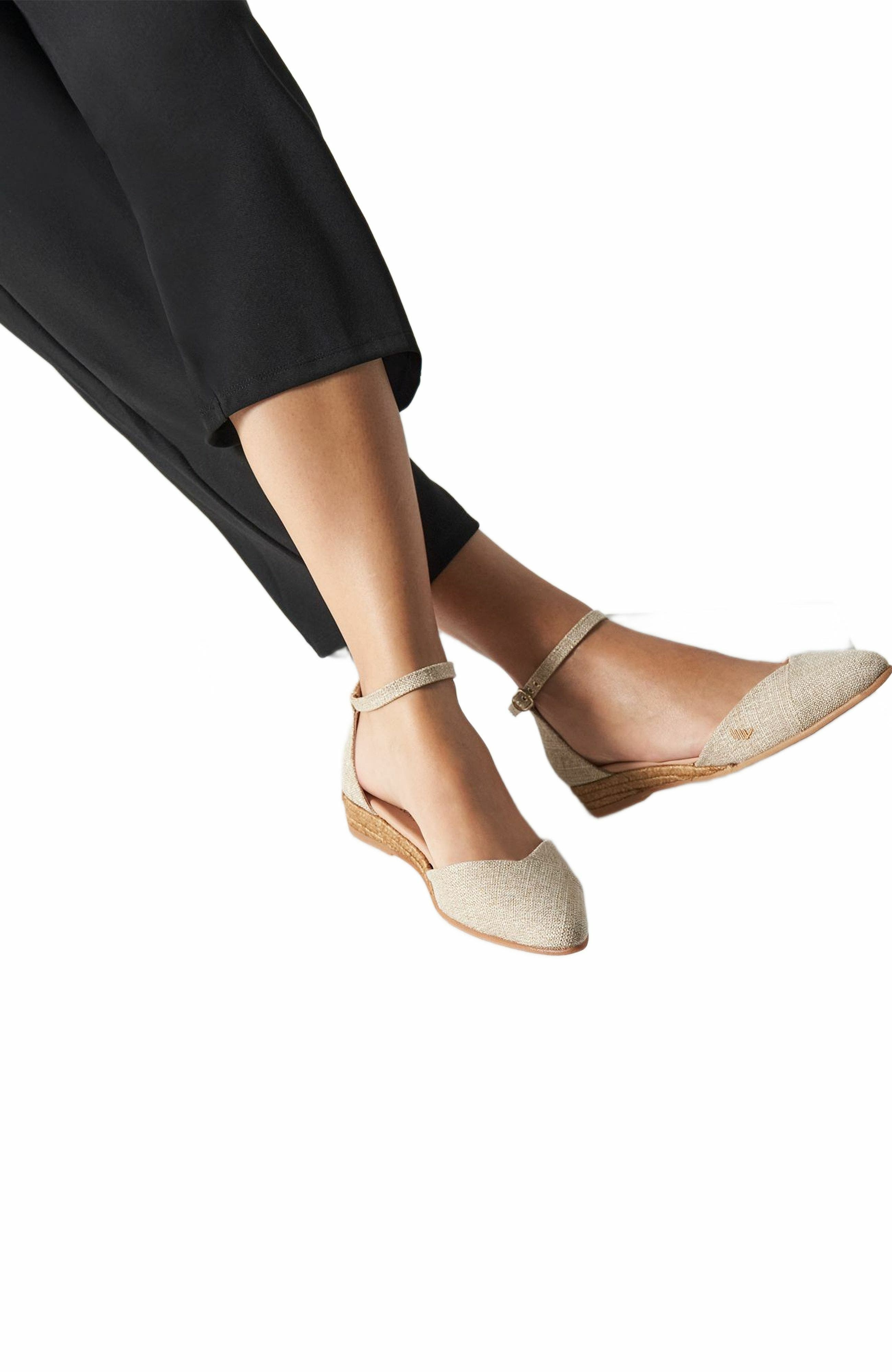 Montroig Canvas Espadrille Flats, Alternate, color, Multicolor Blue
