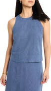 NIC+ZOE Rumba Linen Blend Tank