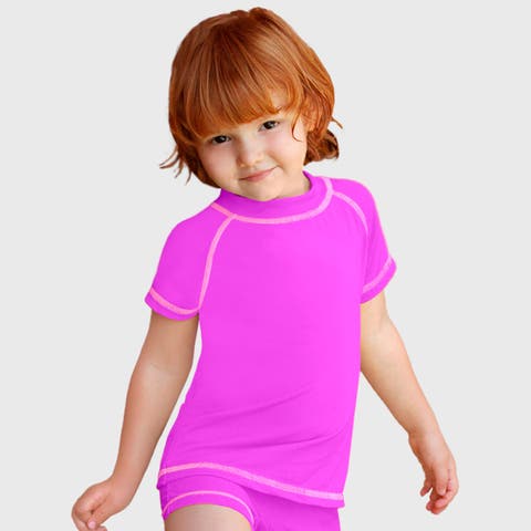 Baby Girls UPF 50+ Short Sleeve Rashguard (Baby)