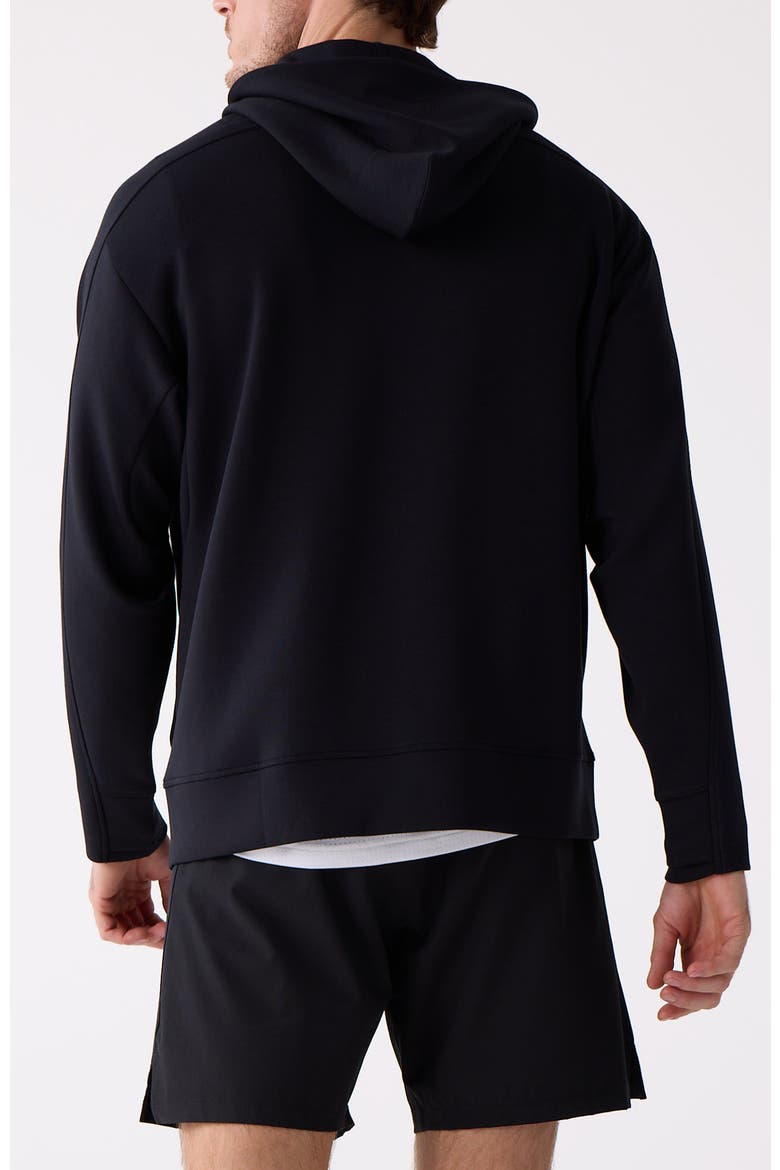 Men's Après Full Zip Hood, Alternate, color, Black