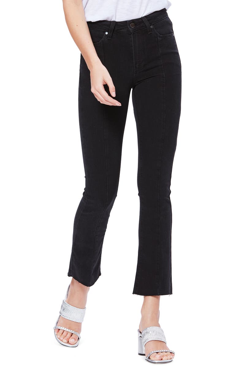 PAIGE Transcend - Colette Seamed Crop Flare Jeans, Main, color, 