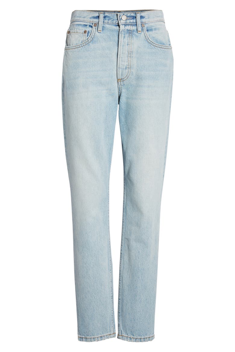 The Billy High Waist Ankle Skinny Jeans, Alternate, color, BAREFOOT IN THE PARK