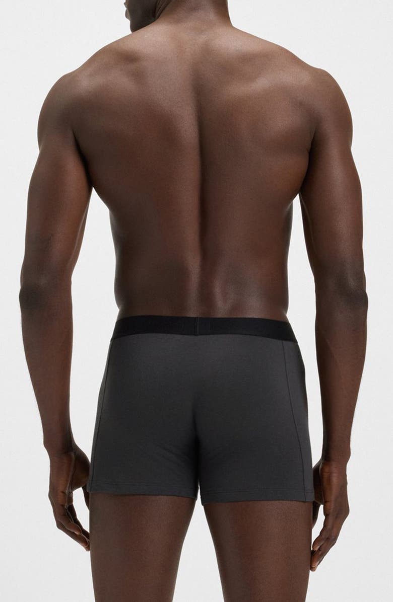 BOSS Assorted 3-Pack Power Stretch Cotton Boxer Briefs, Alternate, color, 
