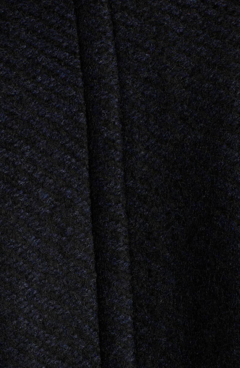 Bottega Veneta Bicolor Oversize Wool Blend Twill Coat, Alternate, color, 