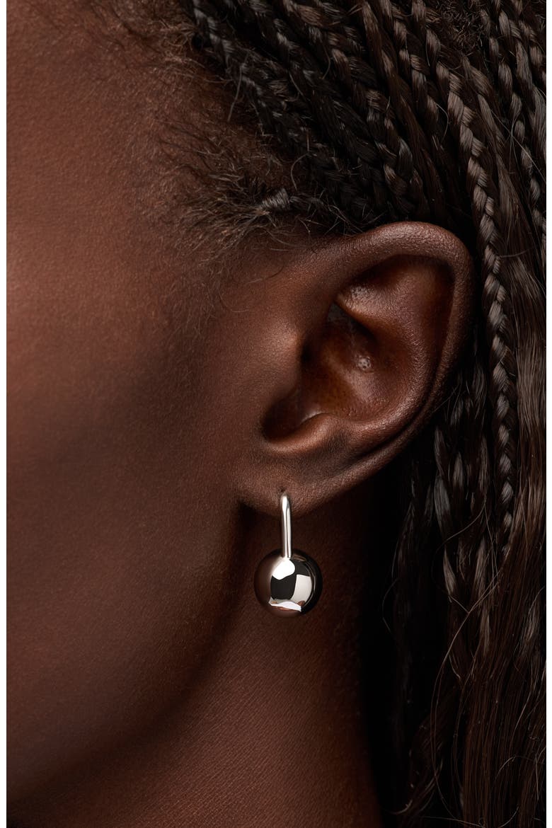 Statement Earrings - Perry Silver, Alternate, color, Silver