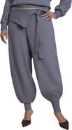ELOQUII Foldover Waistband Barrel Sweater Pant (plus)