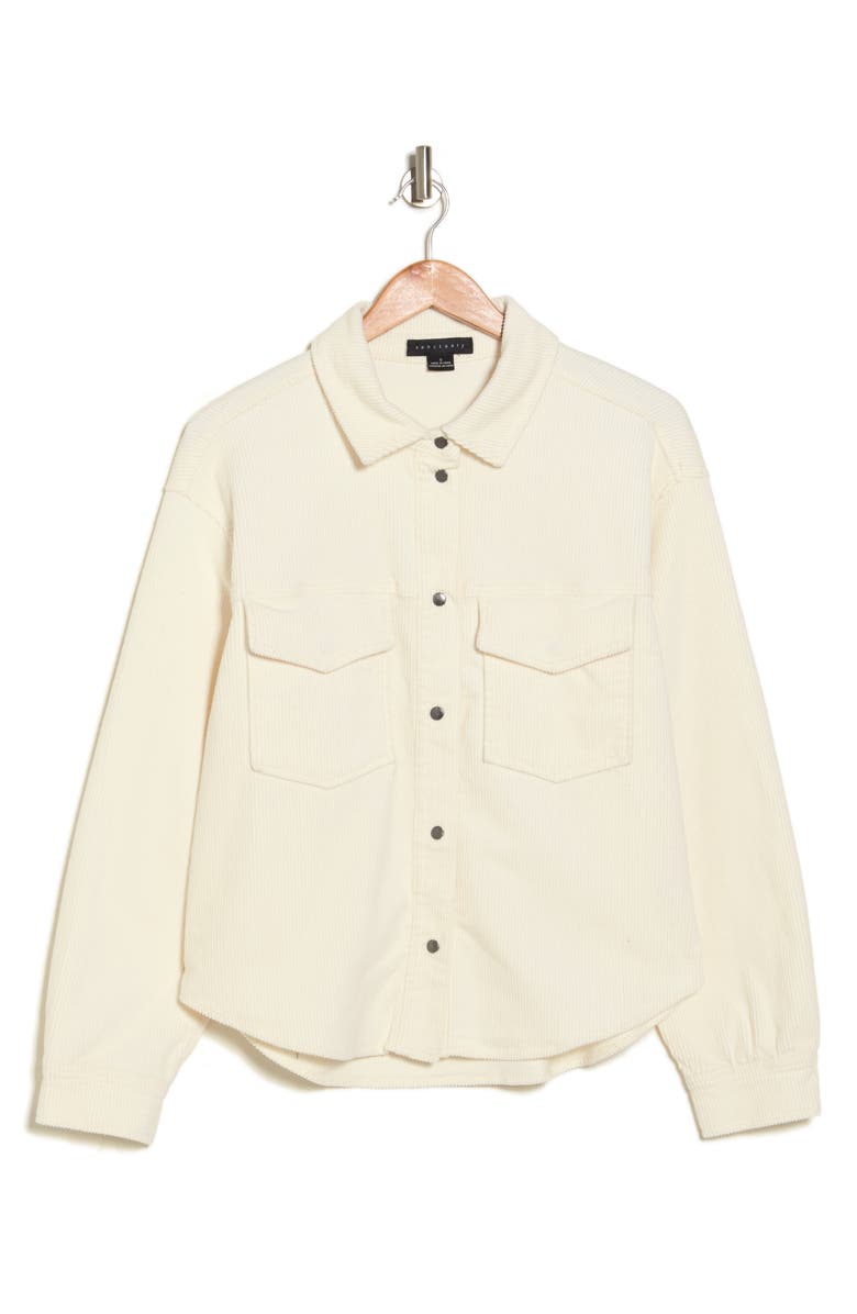Sanctuary Dakota Corduroy Shacket, Alternate, color, 