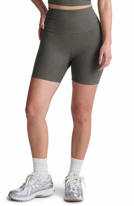 Beyond Yoga Keep Pace Space Dye Bike Shorts