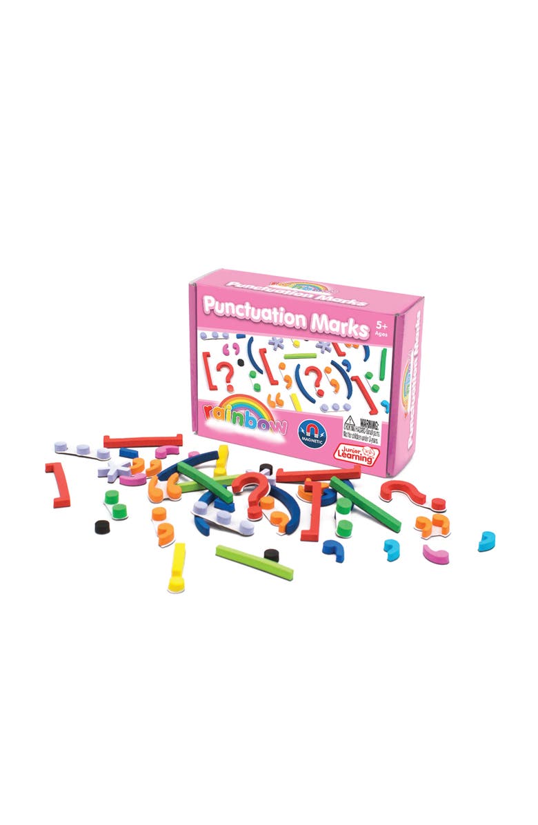 Junior Learning Rainbow Punctuation Marks Magnetic Activities Learning Set, Main, color, Multicolored