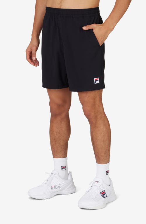 FILA Tennis Essentials Woven Shorts in Black 