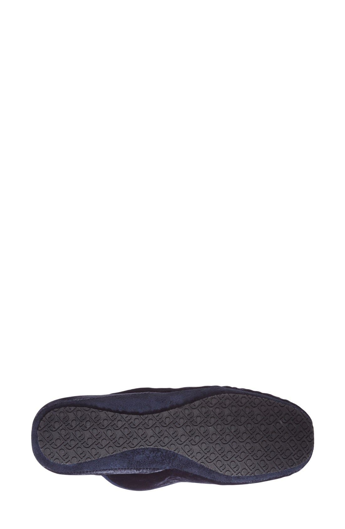 patricia green 'Diana' Slipper, Alternate, color, NAVY VELVET