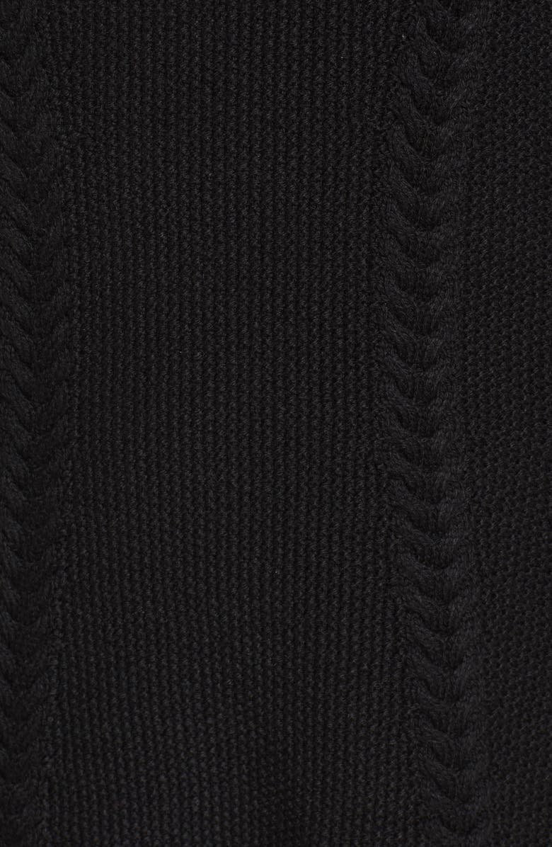 Caslon<sup>®</sup> Cable Knit Sweater Dress, Alternate, color, 