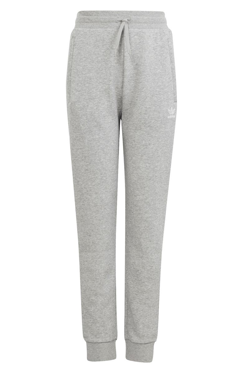 adidas Kids' Lifestyle Cuffed Sweatpants, Main, color, 