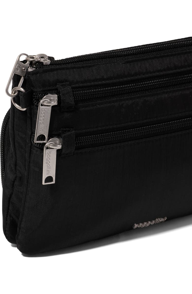 BAGGALLINI Securtex Anti-Theft Stash Crossbody, Alternate, color, Black