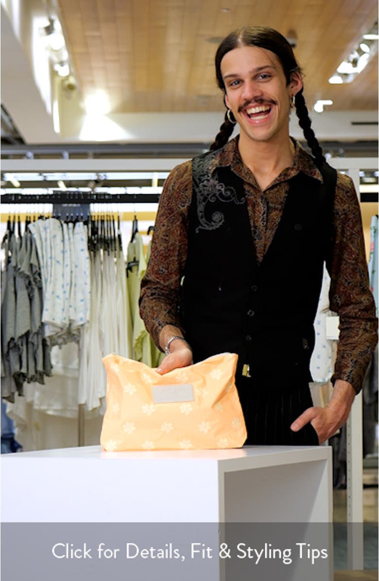 Mid Casa Gardenia Water Resistant Tyvek<sup>®</sup> Zip Pouch, sales video thumbnail
