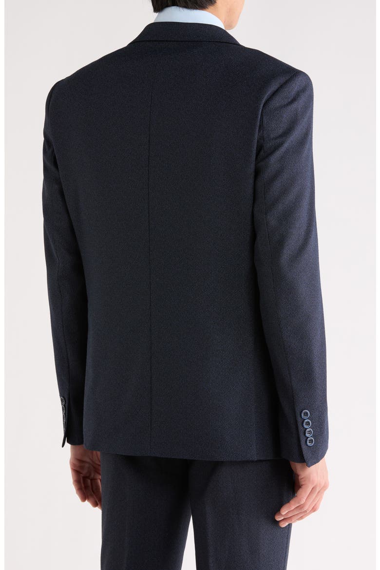 Slim Fit Sport Coat, Alternate, color, BLACK