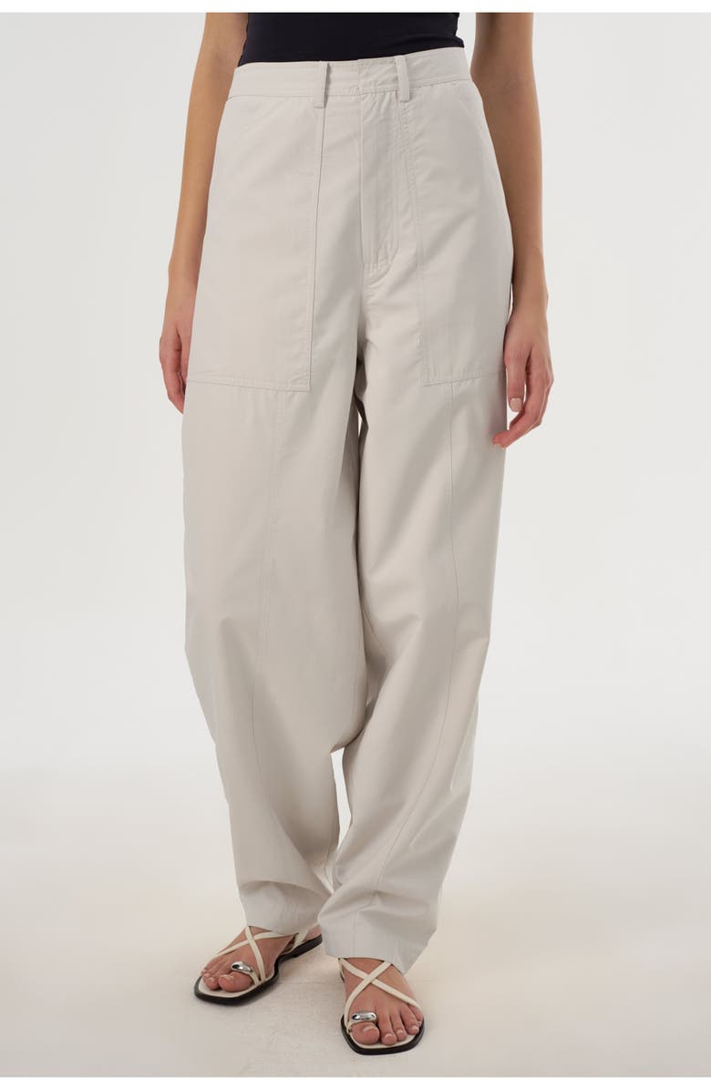 LAMARQUE VALYA | Relaxed Cargo Pants, Main, color, Whisper White