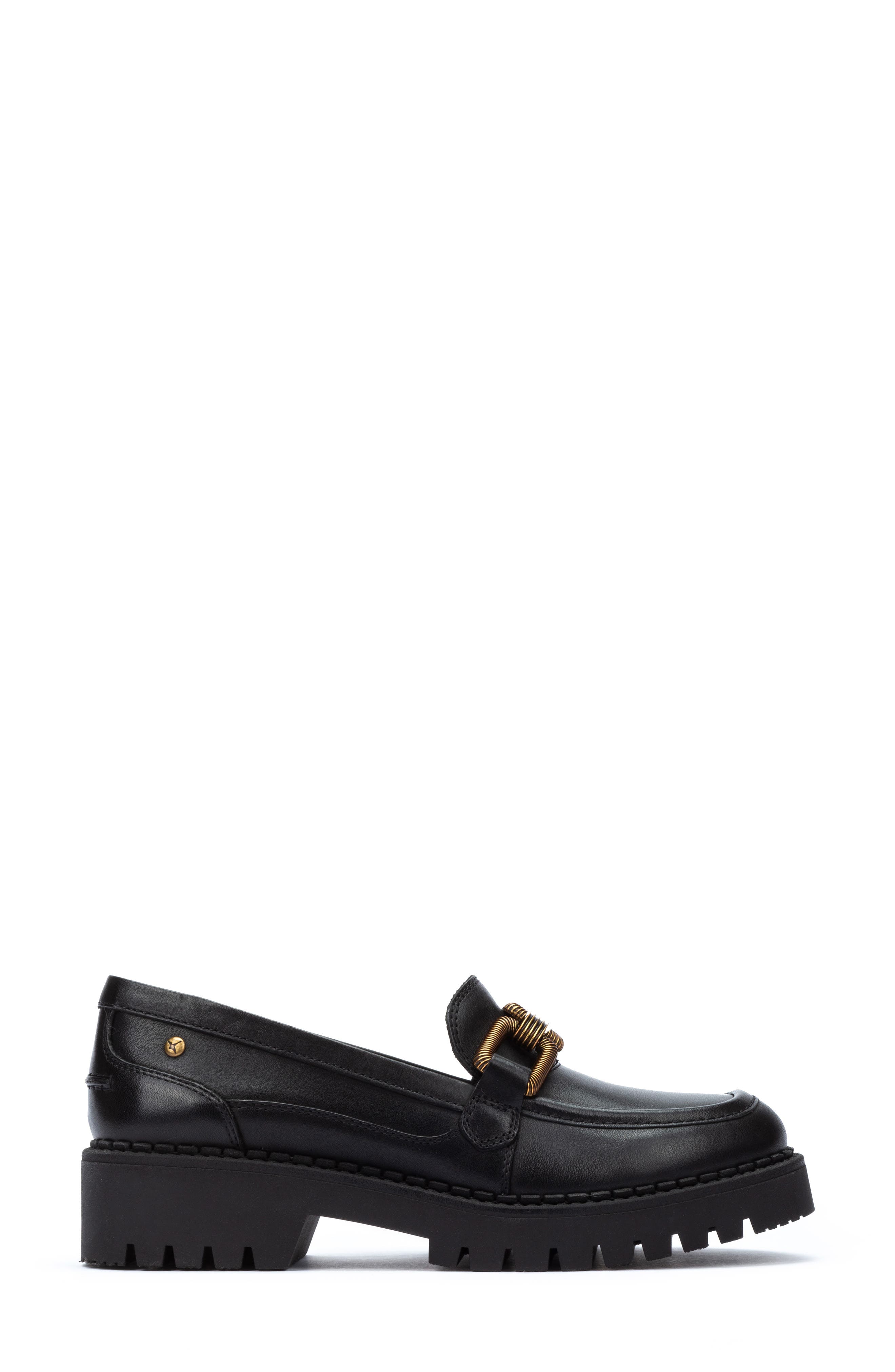PIKOLINOS Aviles Lug Loafer, Alternate, color, Black