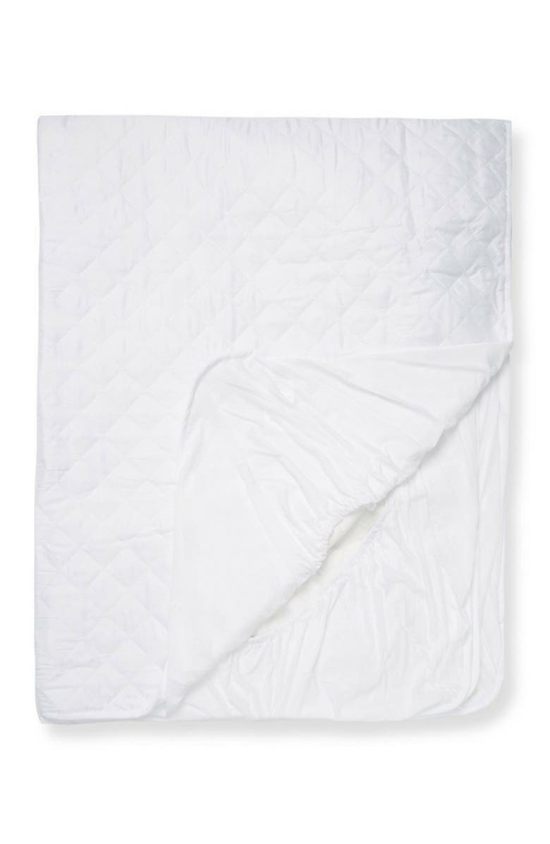 ELLA JAYNE HOME Allergy-Free Dust Mite Free Twin Mattress Protector - 39"x75", Main, color, White