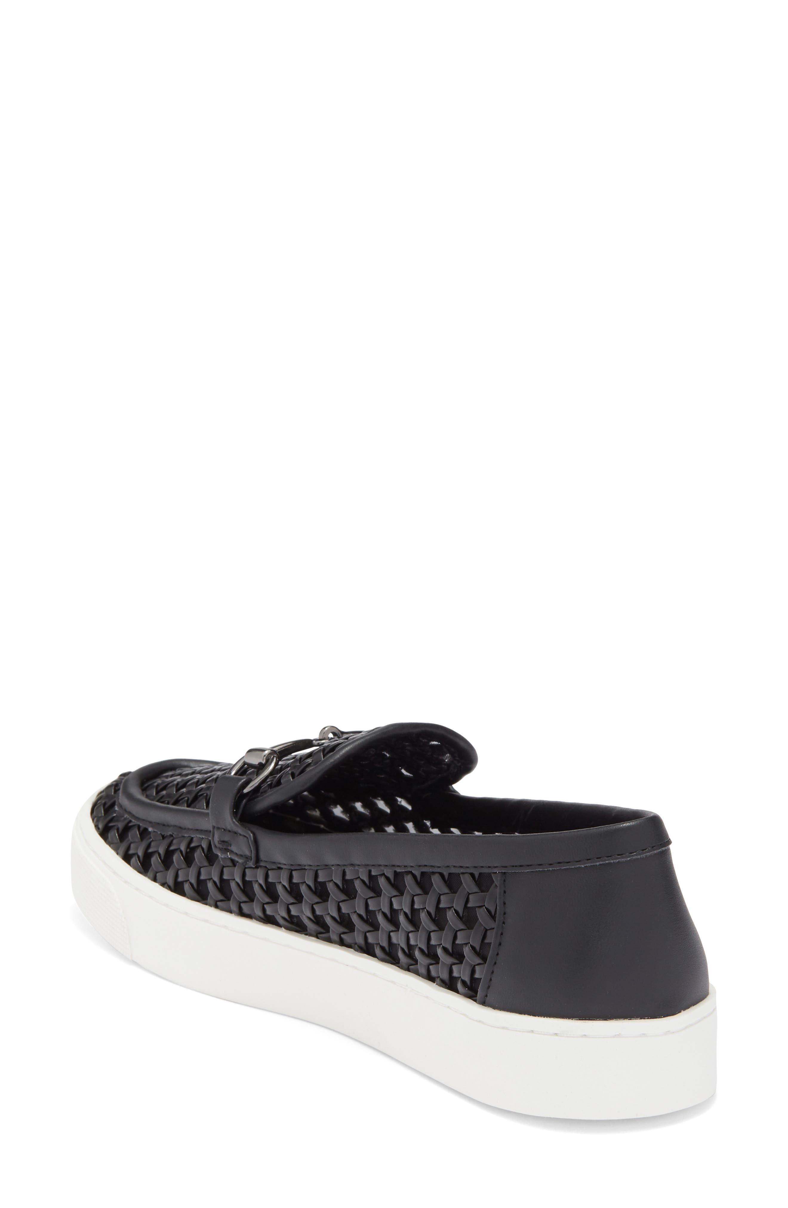 NORDSTROM RACK Freddie Bit Sneaker, Alternate, color, Black