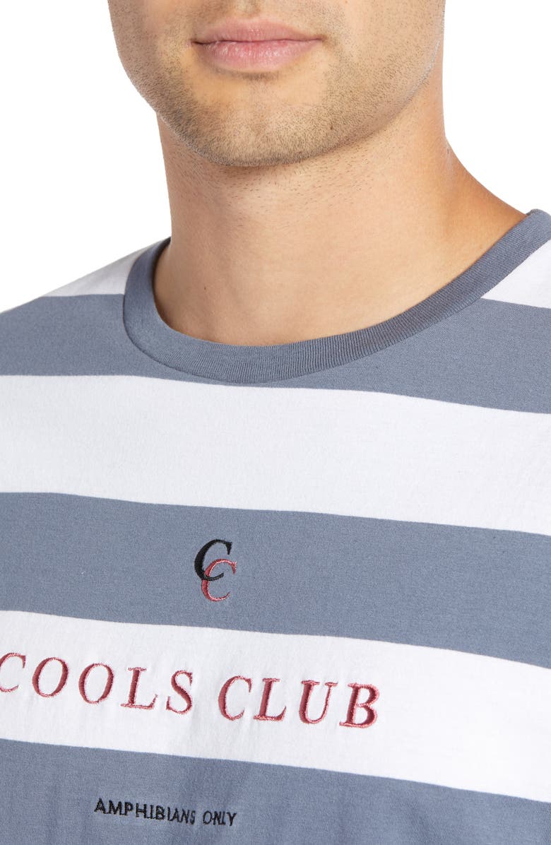 Barney Cools Embroidered Cools Club Stripe T-Shirt, Alternate, color,