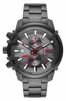 DIESEL® Griffed Chronograph Quartz Bracelet Watch, 48mm