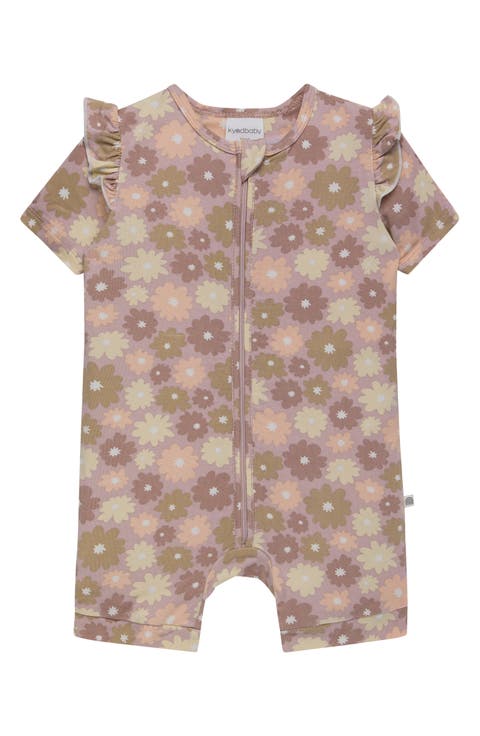Day or Night Frill Short Sleeve Romper (Baby)