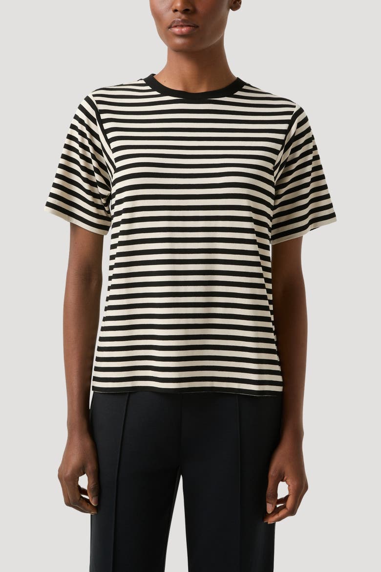 T-Shirt Raya, Alternate, color, Black/Sand