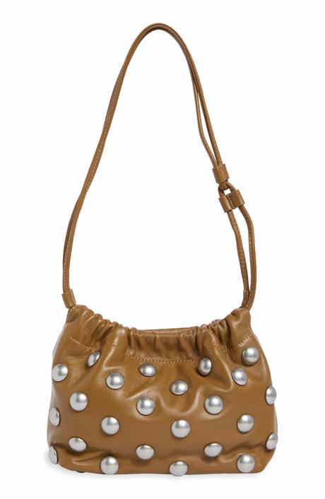 Arden Studded Leather Shoulder Bag
