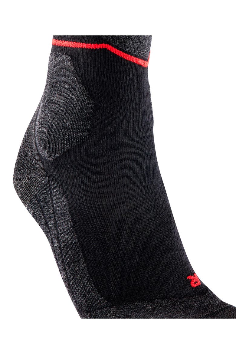 SK4 Advanced Compression Light Ski Socks, Alternate, color, Black-Mix