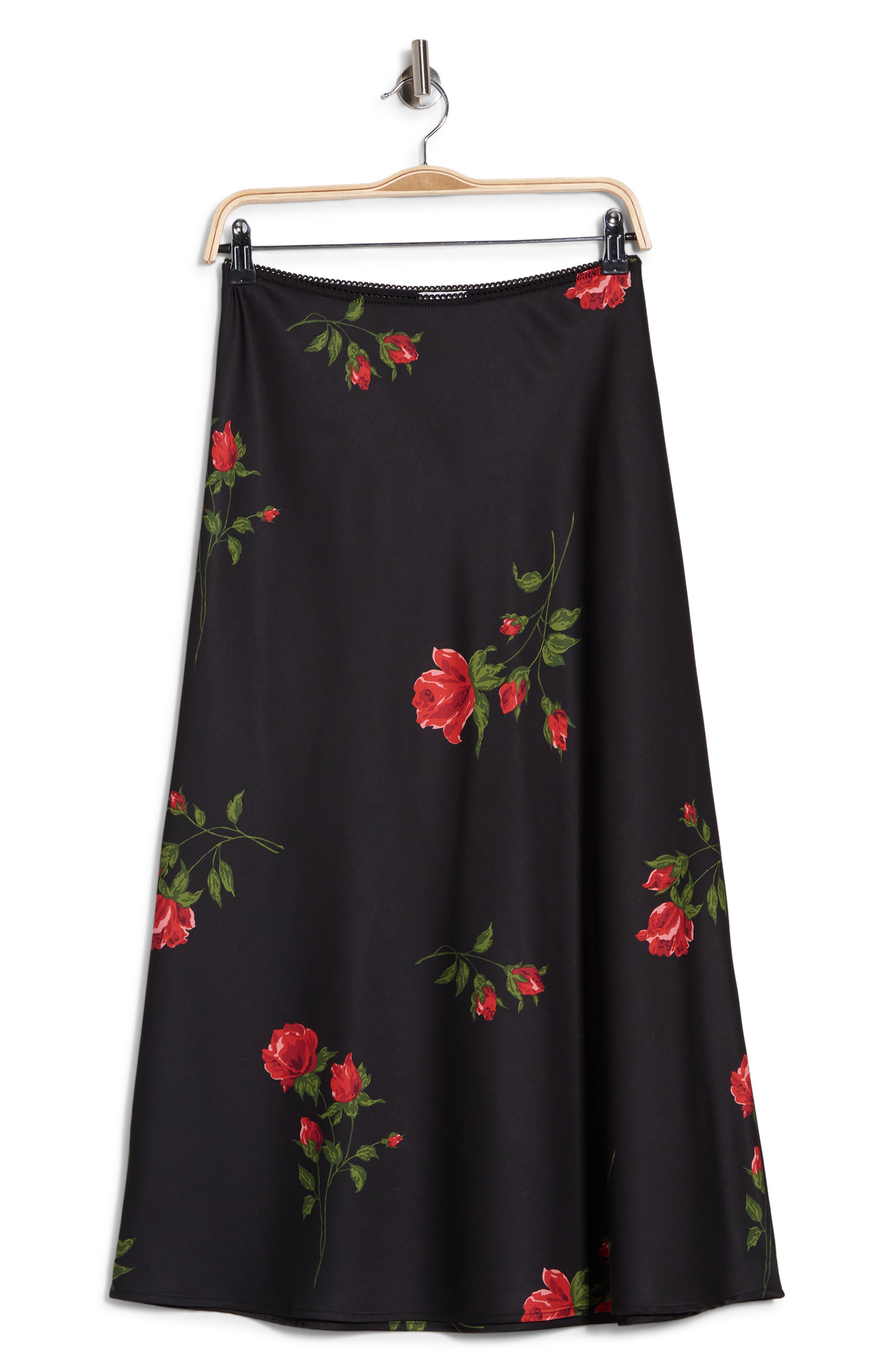 EDIT by JASON WU Print Pull-On Midi Skirt