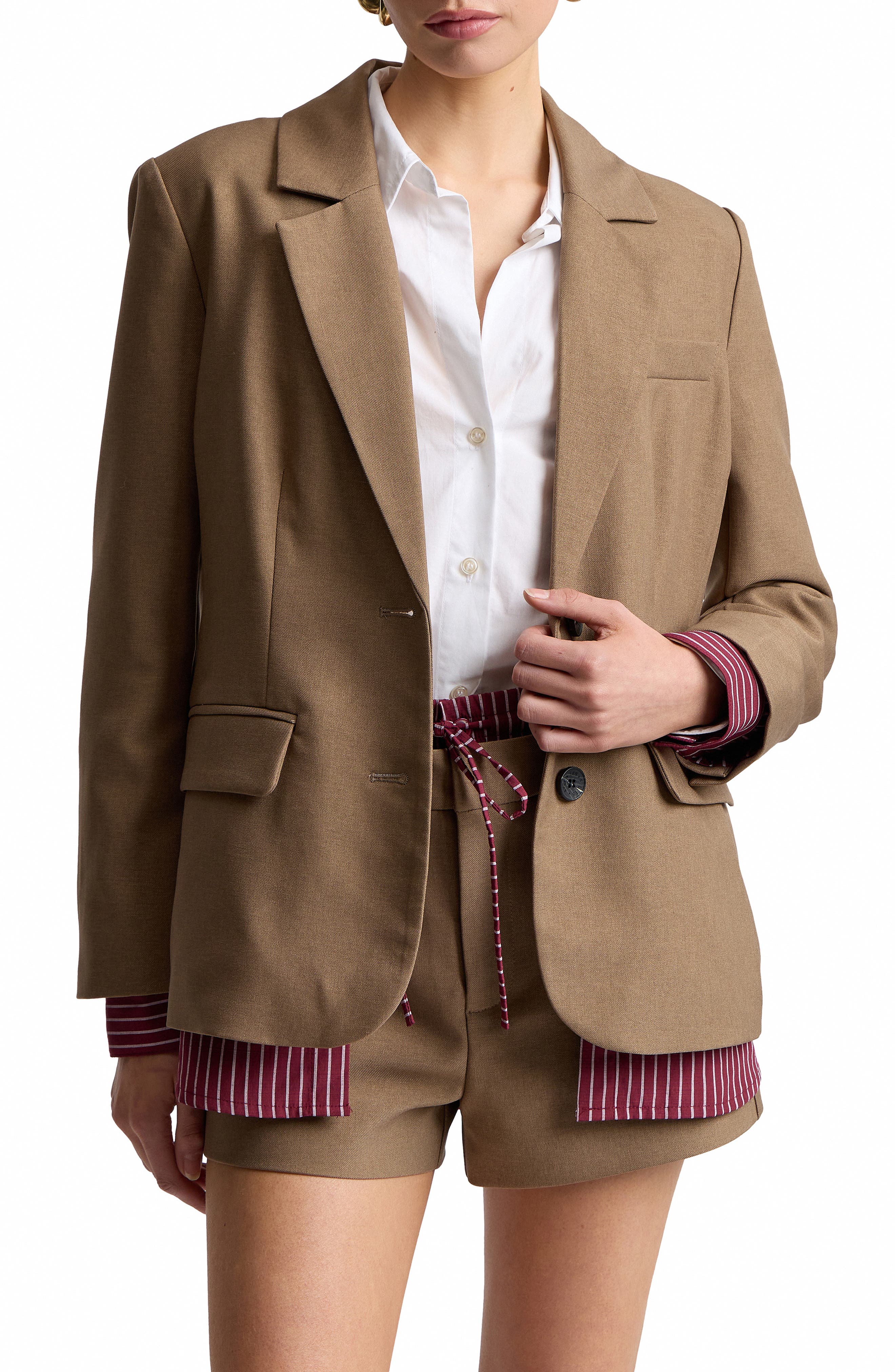 selected DARK OAT/ BURGUNDY