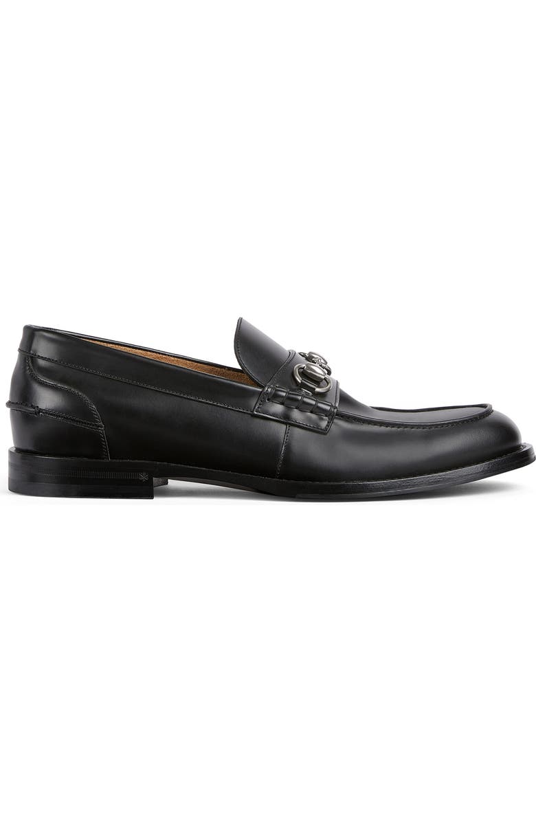 Gucci Terenze Horsebit Loafer, Alternate, color, 1000 Black